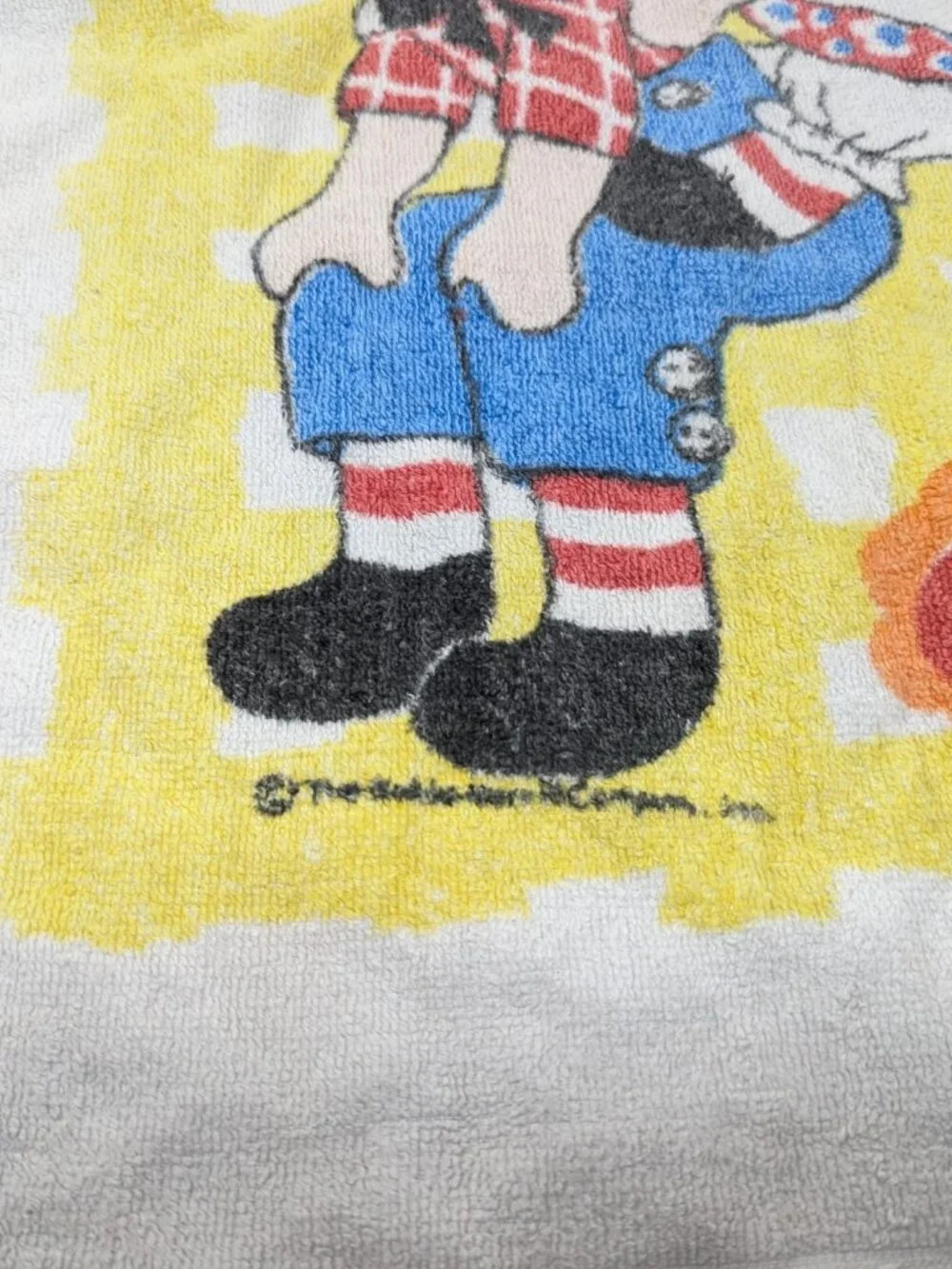 Vintage Wamsutta Raggedy Ann and Andy Hand Towel